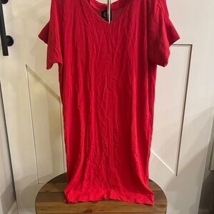 Bobeau Scarlet Red dress
